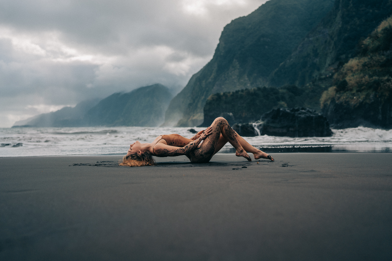 Fine art photograph on a dramatic coastline